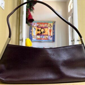 Kenneth Cole Burgundy Shoulder Bag
